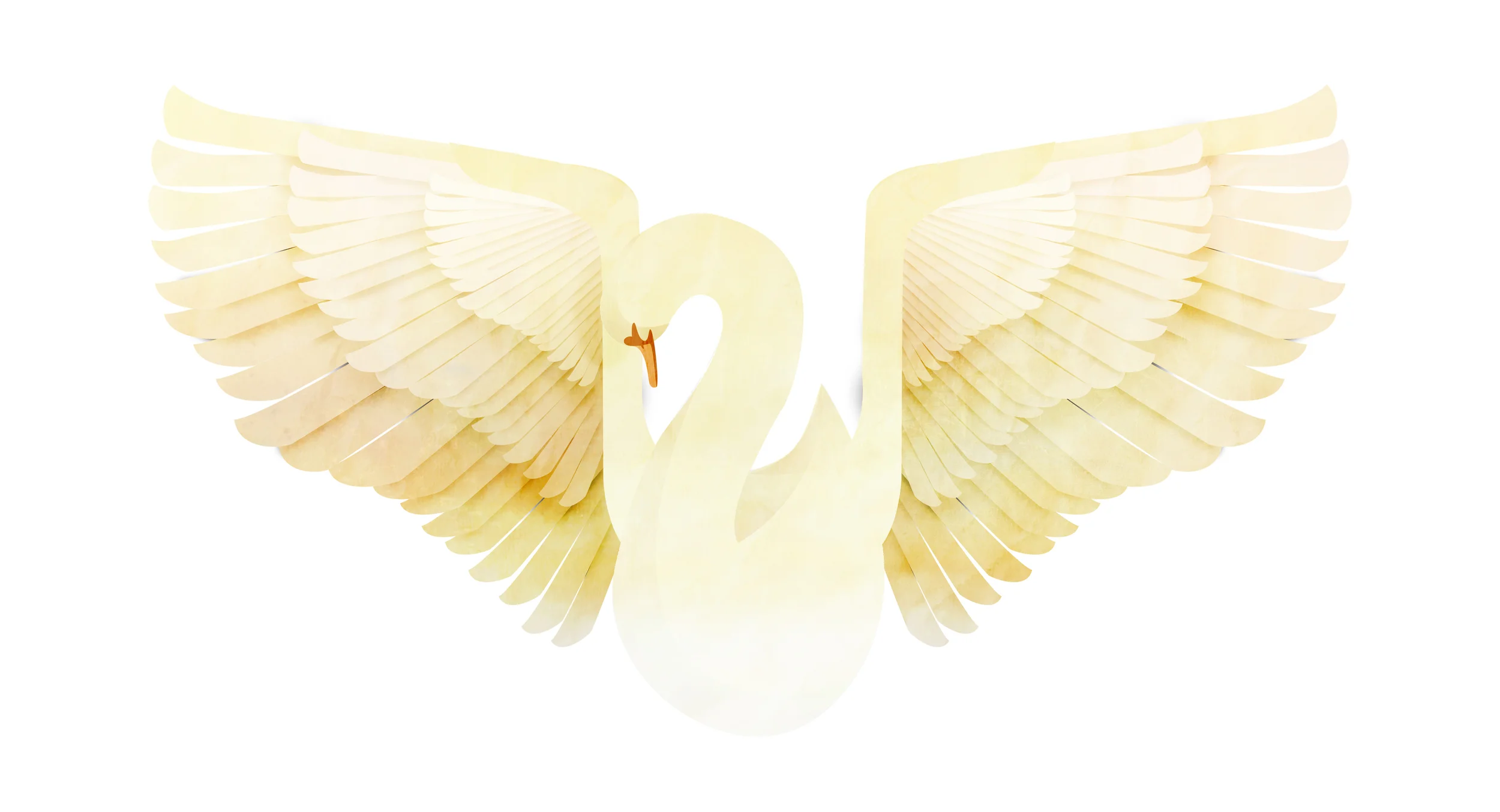 photoshop swan illustration