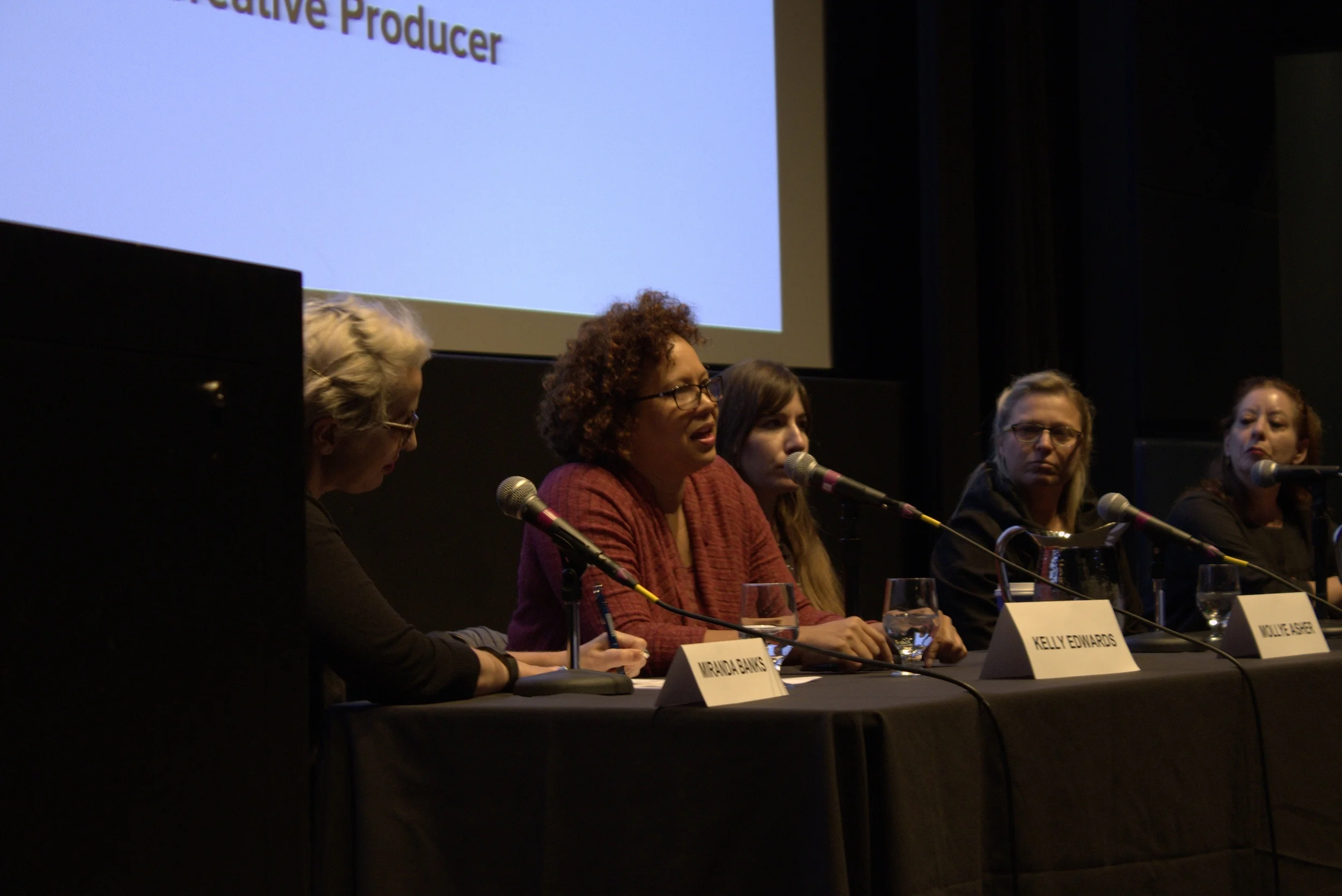 VP of talent development at HBO, Kelly Edwards on Strategies for Change and Success panel.