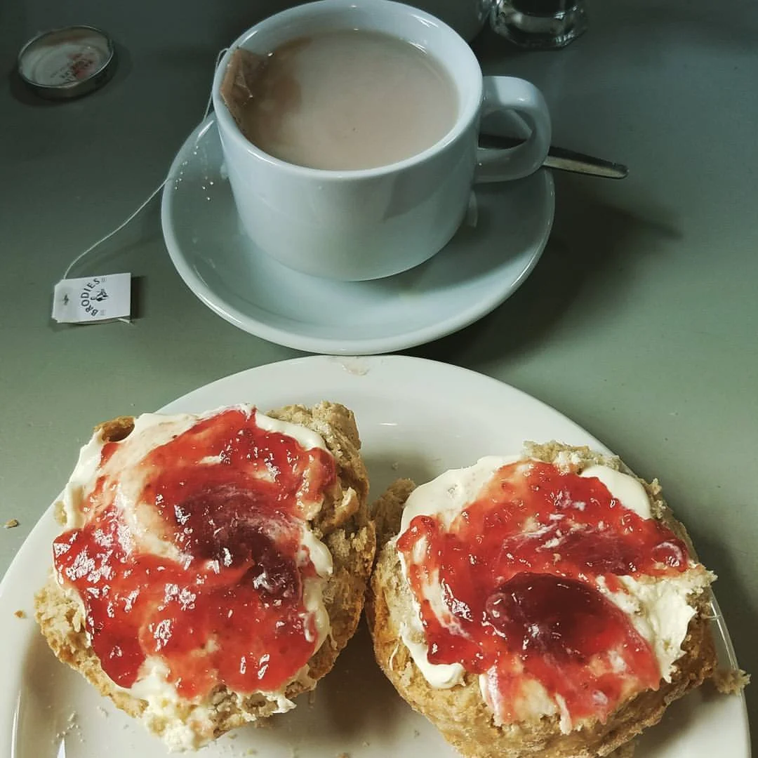 "Proper" tea and scones!