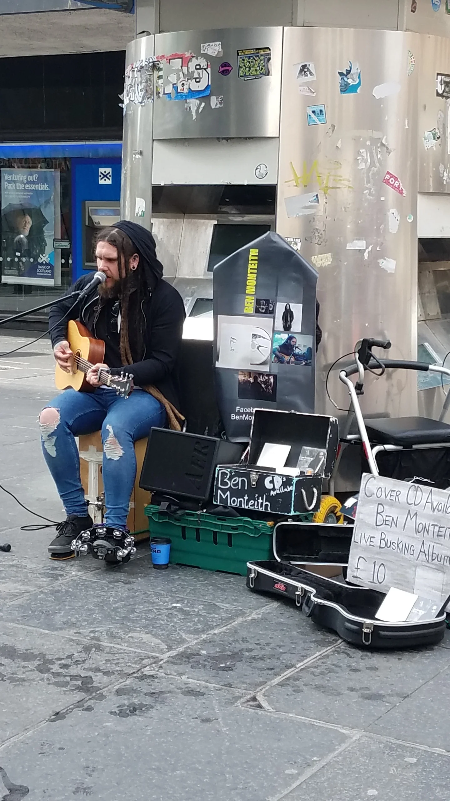 Ben Monteith - Scotland's most famous busker