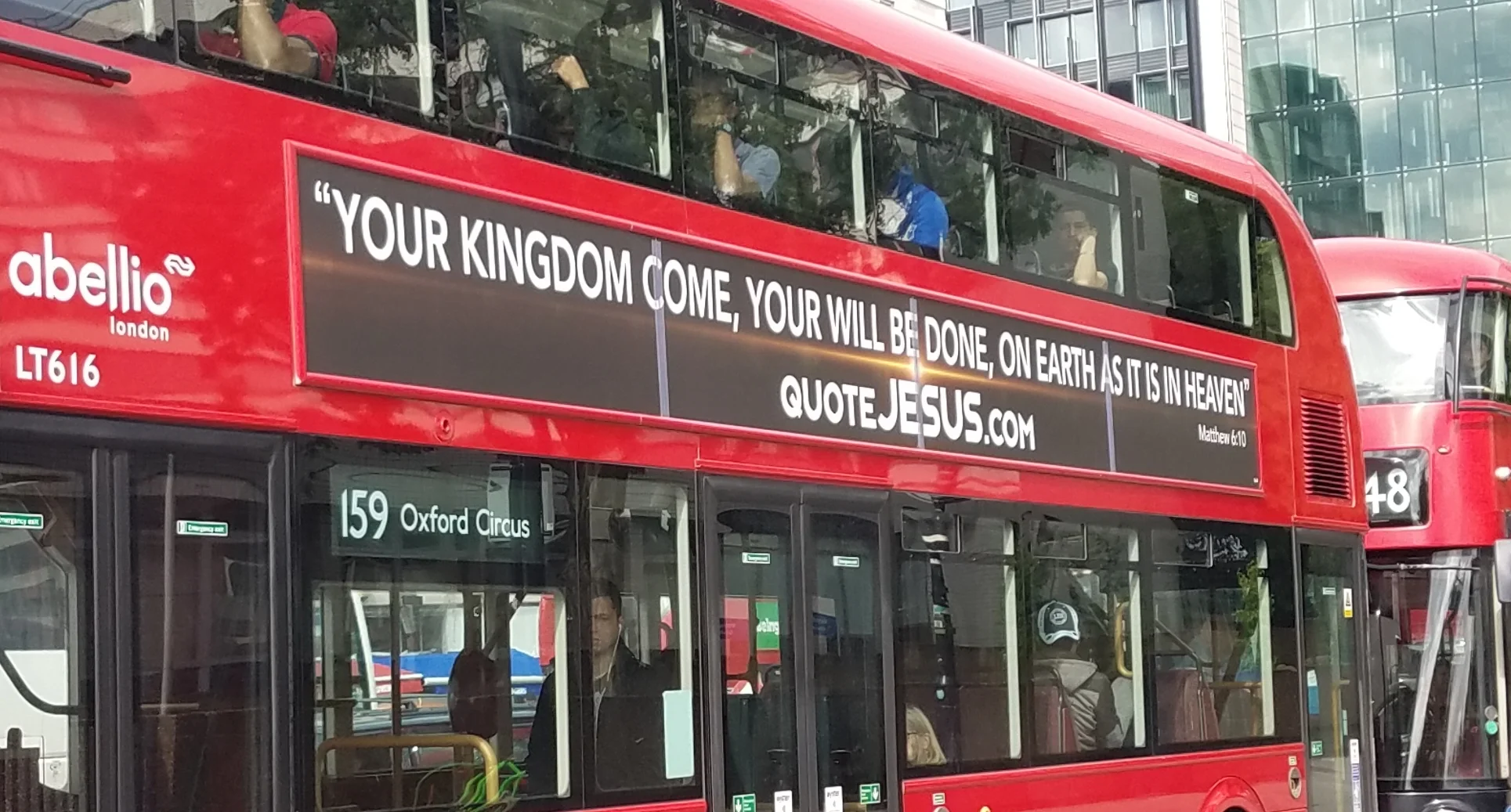 QuoteJesus.com filling the city with the words of Jesus