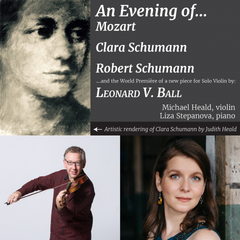 Faculty Recital with Michael Heald, violin