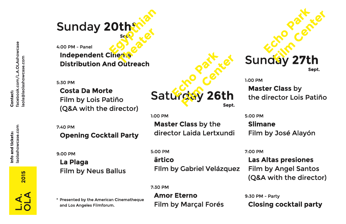 2015 Full Programming