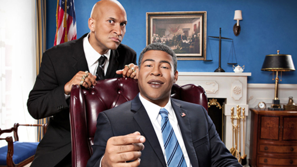 Peele (right) as President Barack Obama and Key (left) as his anger translator Luther.