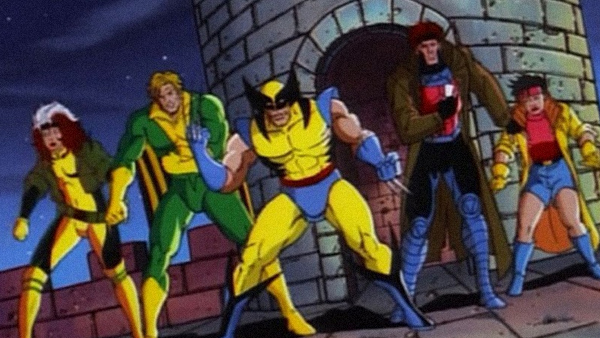 The X-Men cartoon kept the costumes from the comics, something the movies opted not to do.