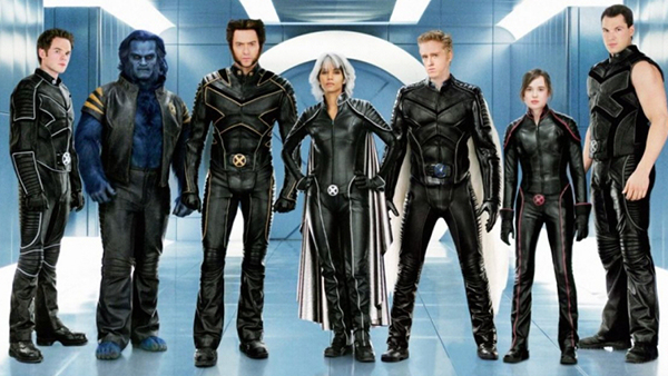The new team in X-Men: The Last Stand contained only three members from the previous films.