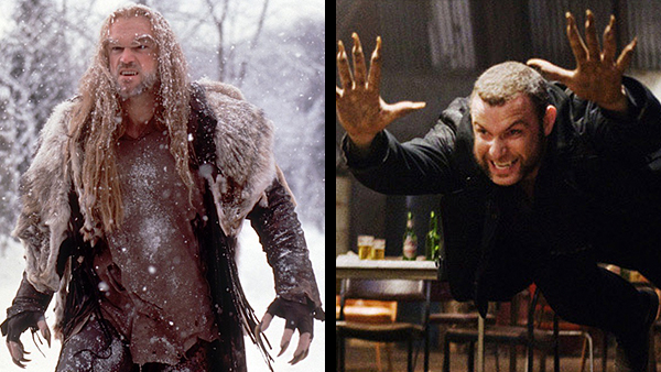 Tyler Mane (left) was a one-dimensional, brutish monster. Liev Schreiber (right) had greater characterization, but was nowhere near as intimidating.