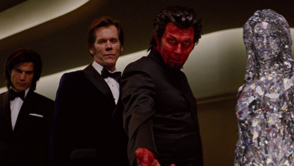 Kevin Bacon’s Shaw with his band of mutants Whiplash (Alex Gonzalez), Azazel (Jason Flemyng), and Emma Frost (January Jones).