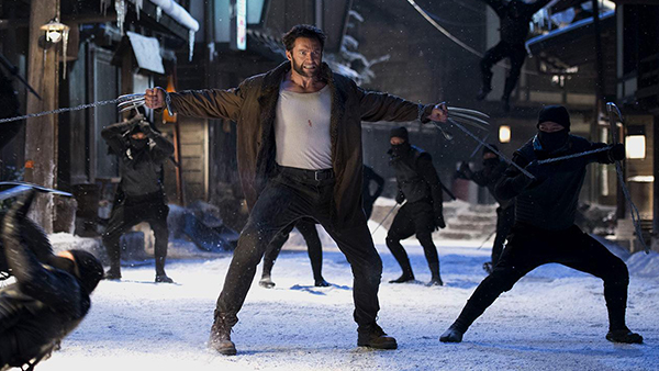 Wolverine fighting ninjas. If only it was an hour and a half of that.