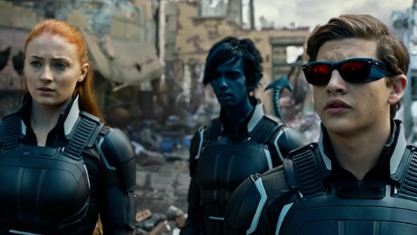 The characters of Jean Grey (Sophie Turner), Nightcrawler (Kodi Smit-McPhee), and Cyclops (Tye Sheridan) make their return to the X-Men saga.
