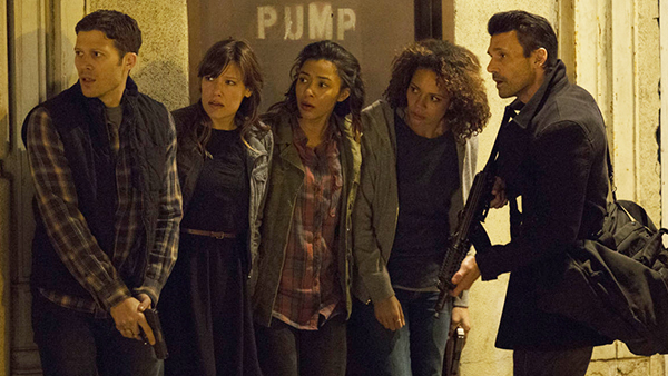 Frank Grillo’s Leo Barnes protecting those in need in The Purge: Anarchy .