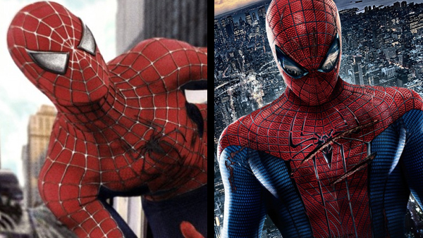 Left: Spider-Man. Right: Twilighter-Man.