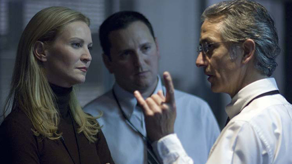Landy and newcomer Noah Vosen (David Strathairn) frequently disagree over how to handle Bourne.