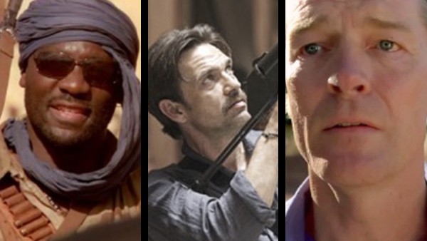 Three of the many great two-episode guest stars, from left to right: Adewale Akinnuoye-Agbaje, Dougray Scott and Iain Glenn.