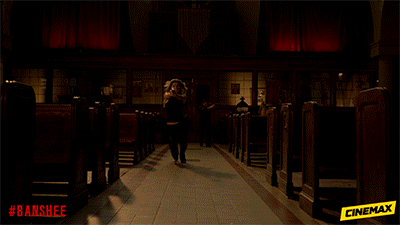 Banshee has fun shoot-outs and brutal fights influenced by John Woo shoot-‘em-ups and martial arts films.