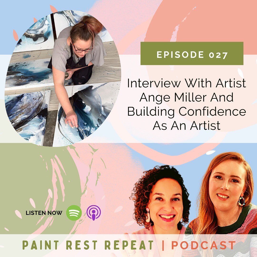 This was fun!! @laurajaneday and @ros.gervay.creative recently interviewed me for their Paint Rest Repeat podcast and I got to talk for 40min about my passion. 😂💗🌹🦋🌙 Have a listen! (Link currently in my stories) Let me know what you think about 