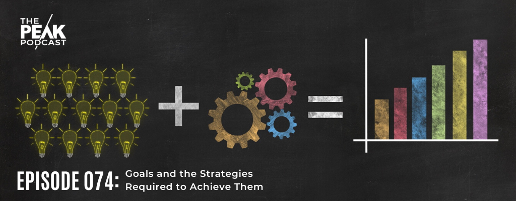 Episode 074 - Goals and the Strategies Required to Achieve Them episode artwork