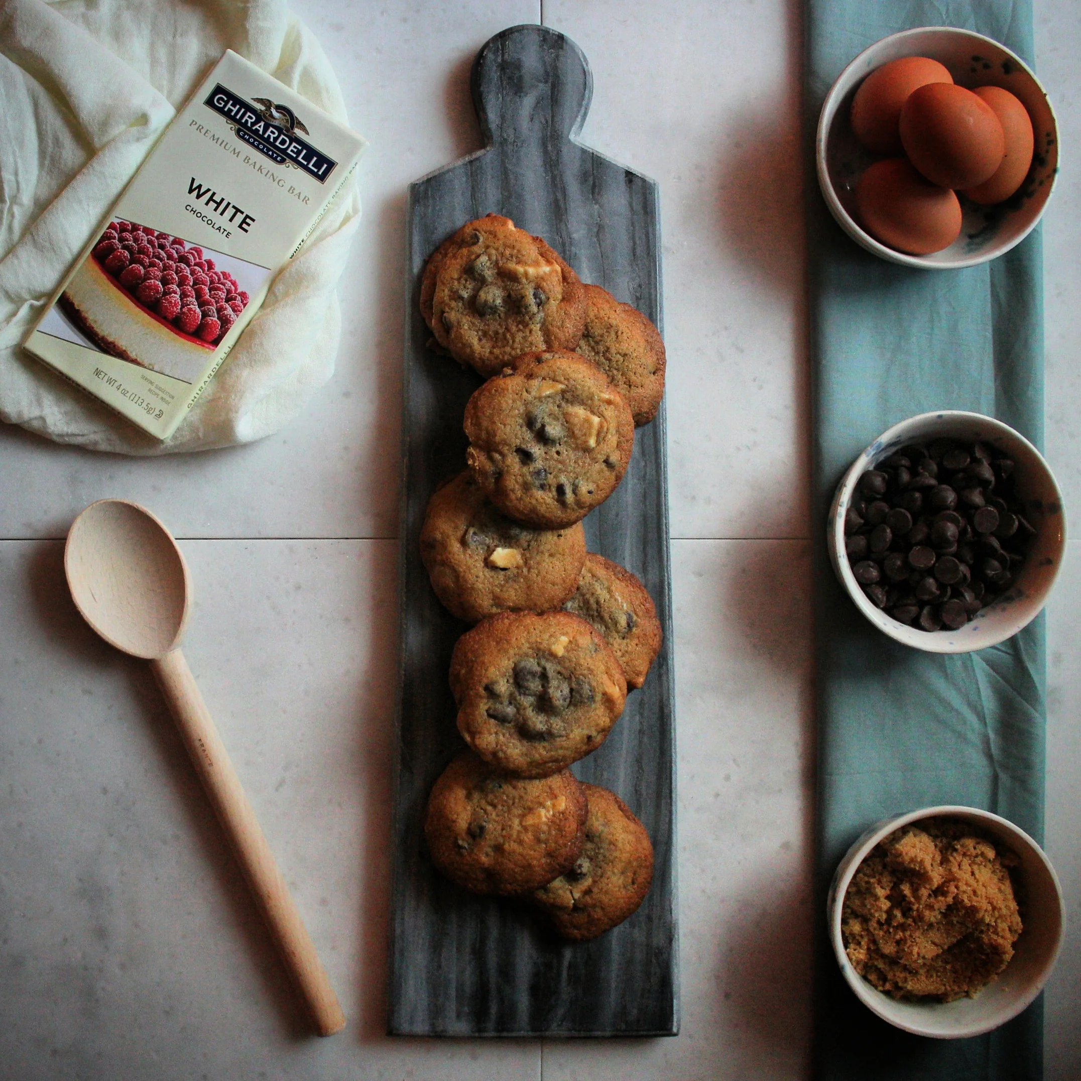 TRIPLE CHOCOLATE CHUNK COOKIES // #COOKIEWEEK 3