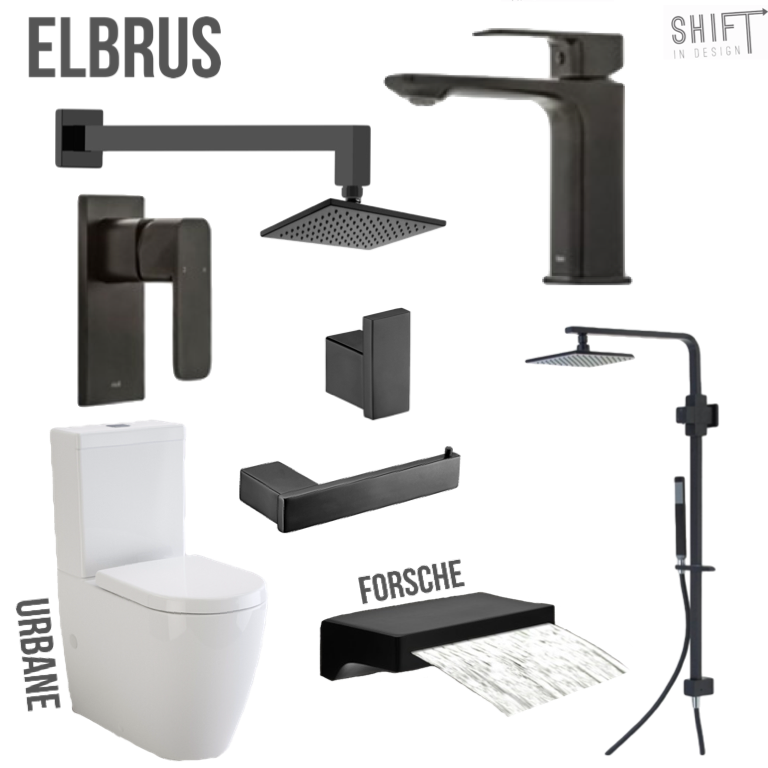 Bathroom fixture & fitting selections 