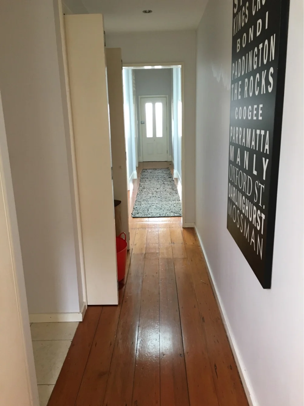 Hall - before painting