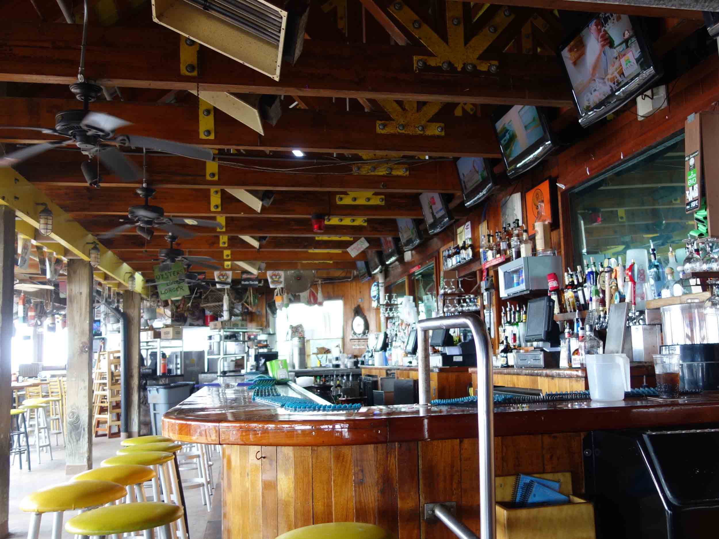 AJ's Seafood and Oyster Bar Interior Bar and Grill