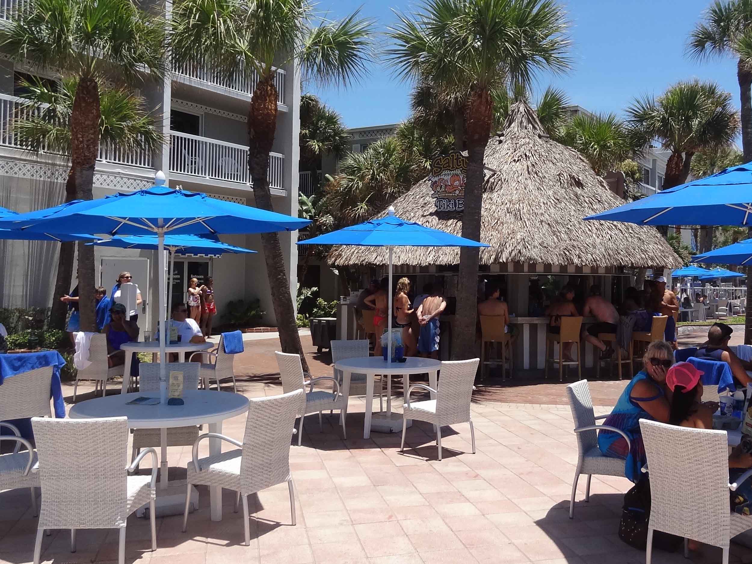 Salty's Tiki Bar Seating Area