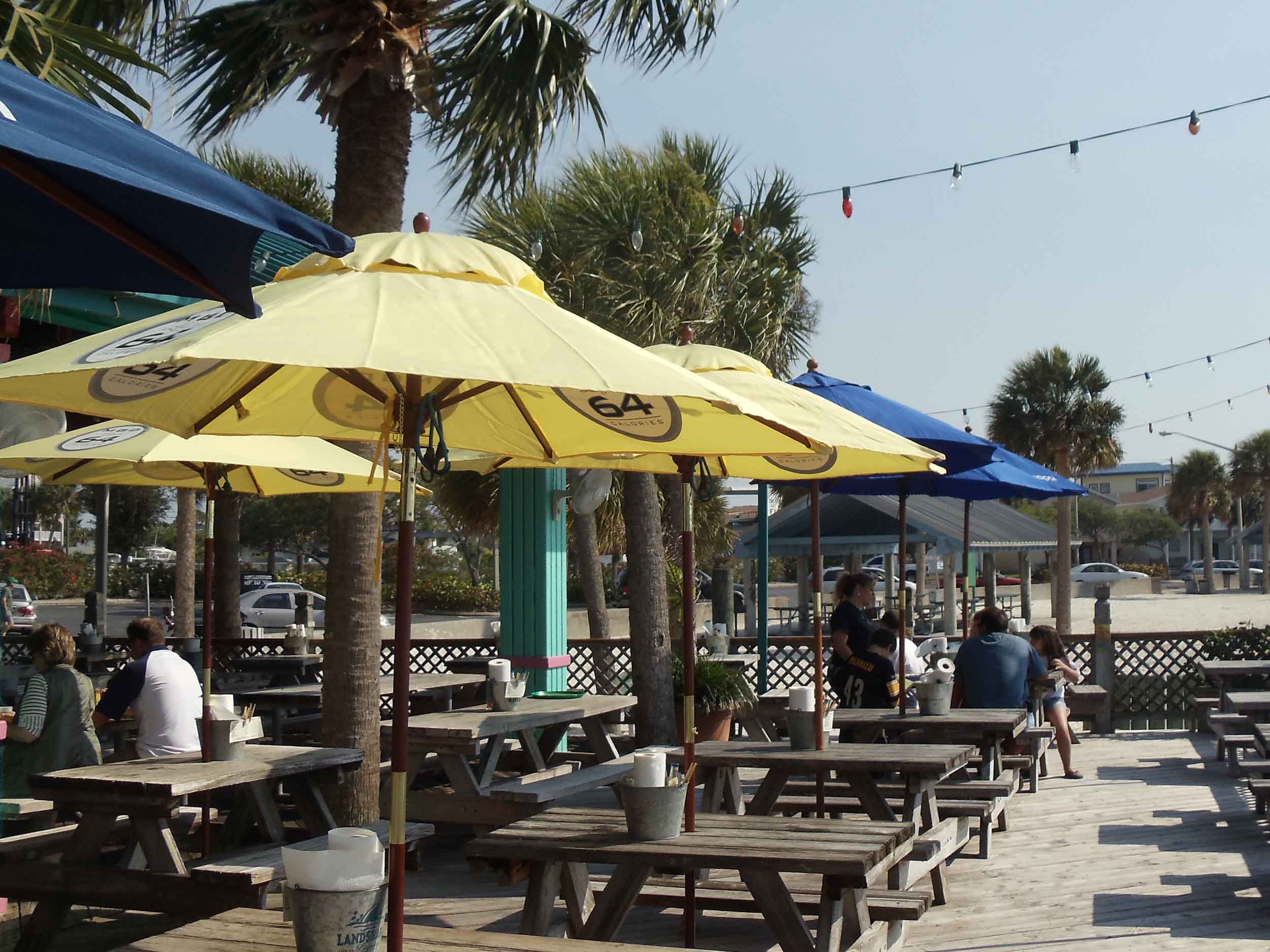 Sam's Beach Bar Seating Area