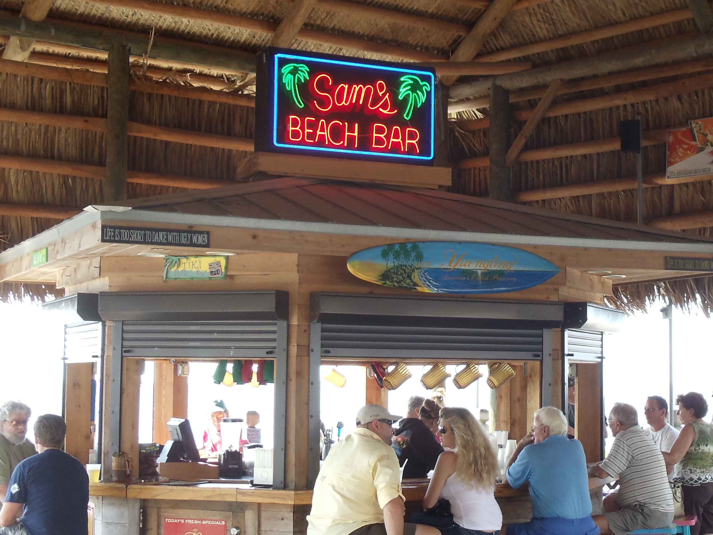 Sam's Beach Bar Interior