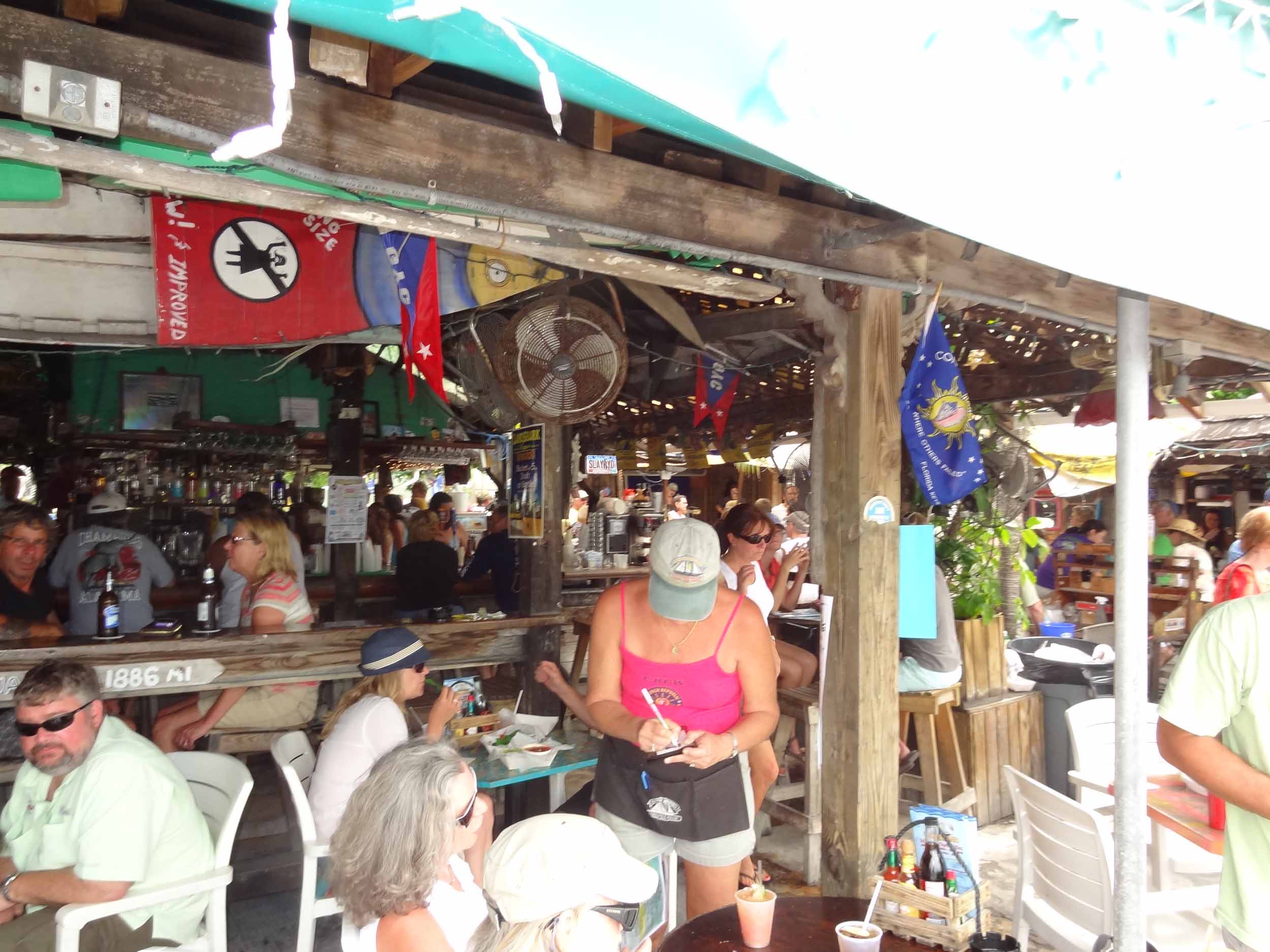 Schooner Wharf Bar Seating Area