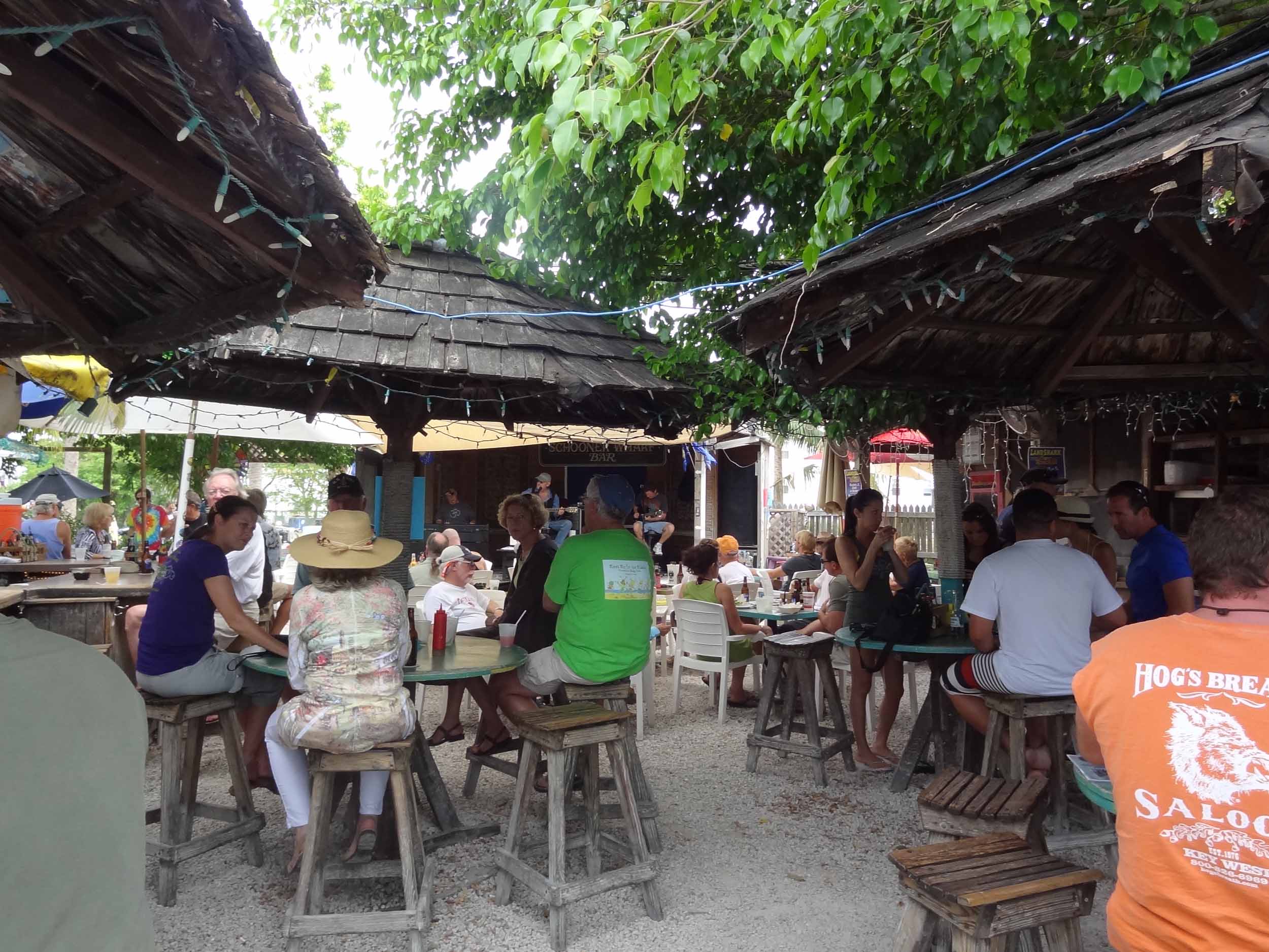 Schooner Wharf Bar Seating Area