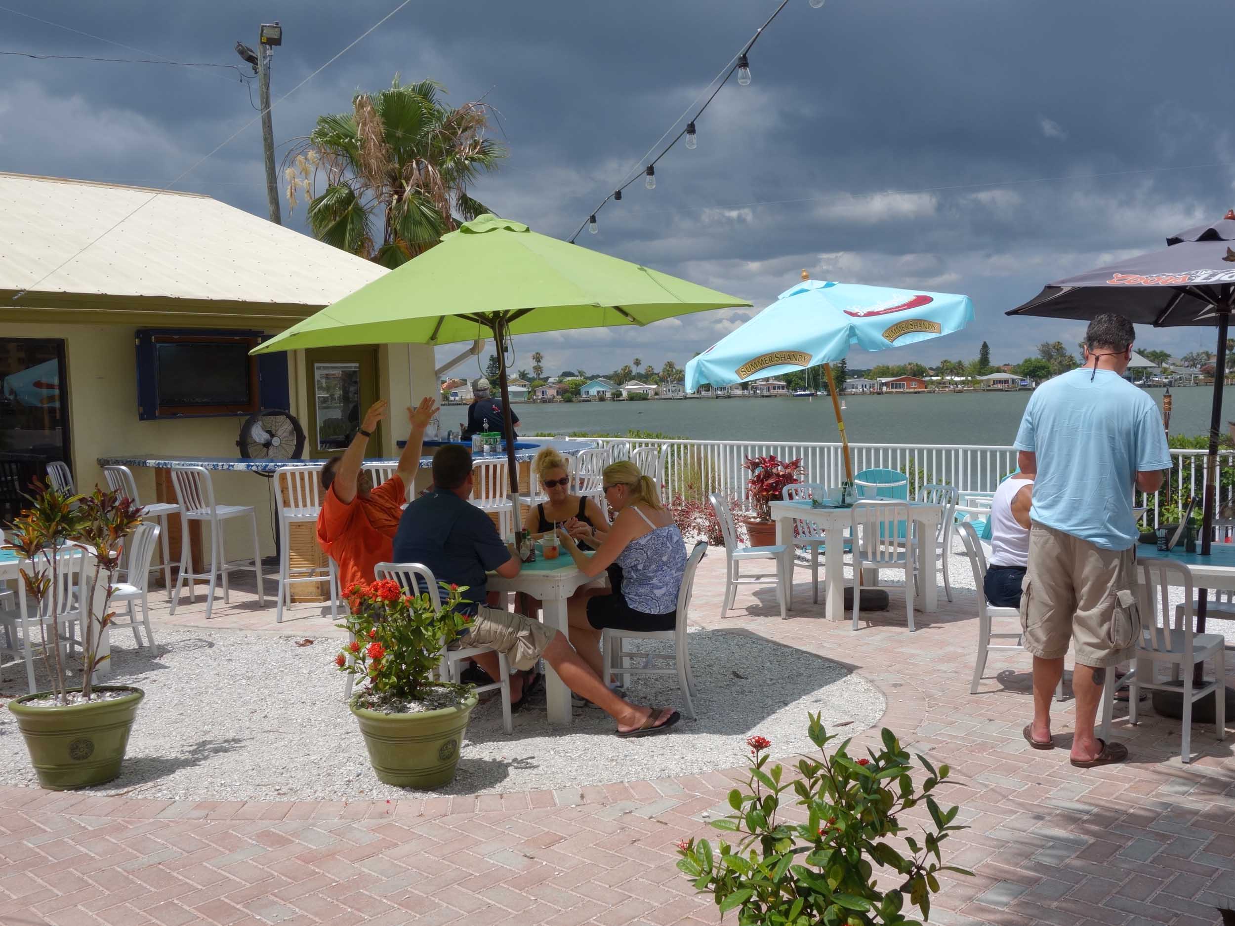 Seabreeze Island Grill Dining Area