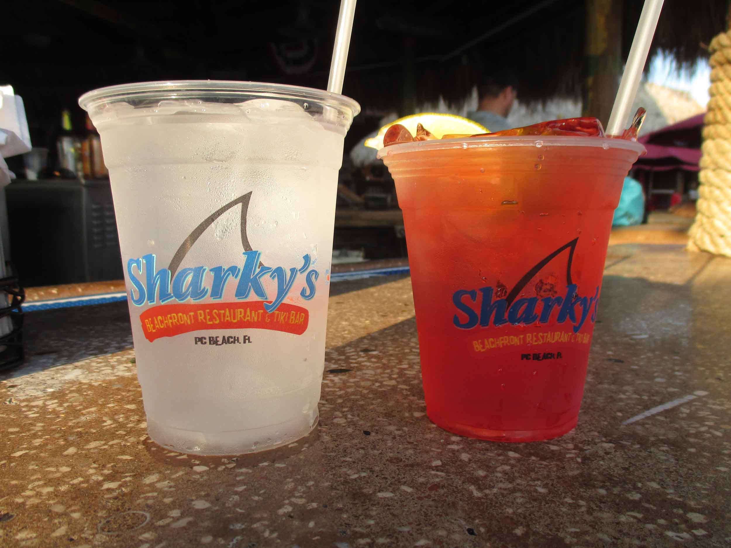 Sharky's Beachfront Restaurant Drinks