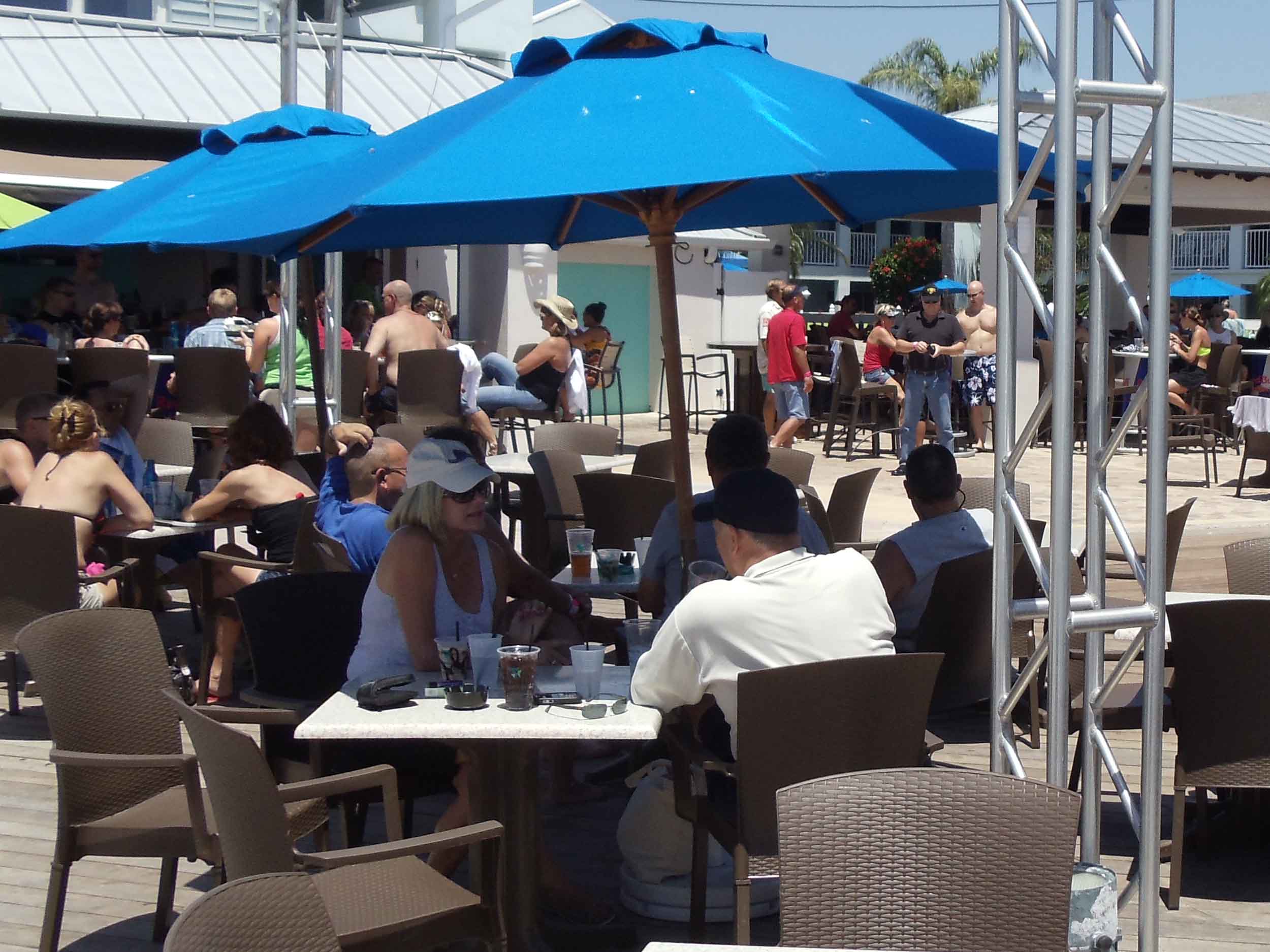 Shephard's Tiki Beach Bar Tables