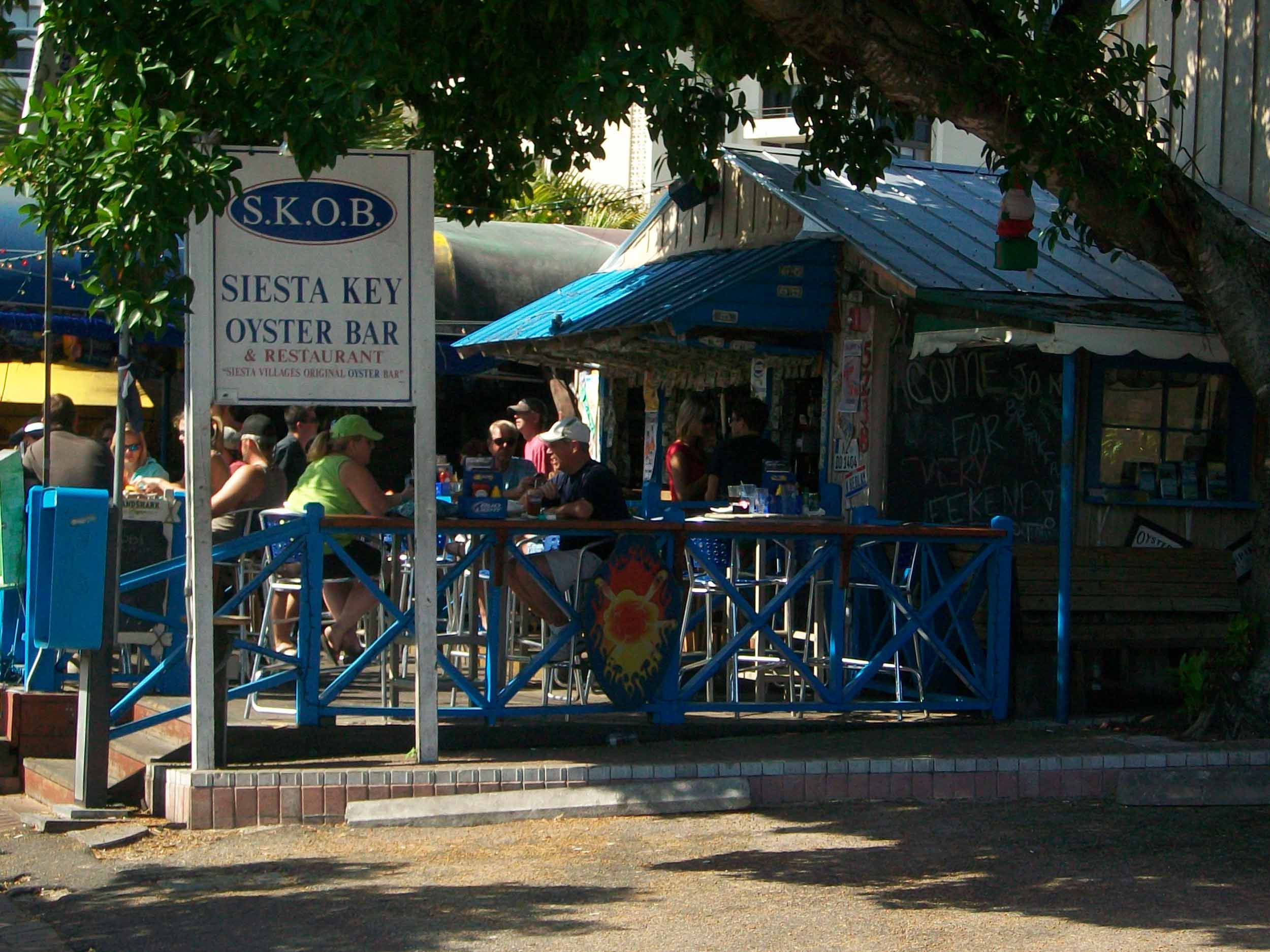 Siesta Key Oyster Bar Exterior