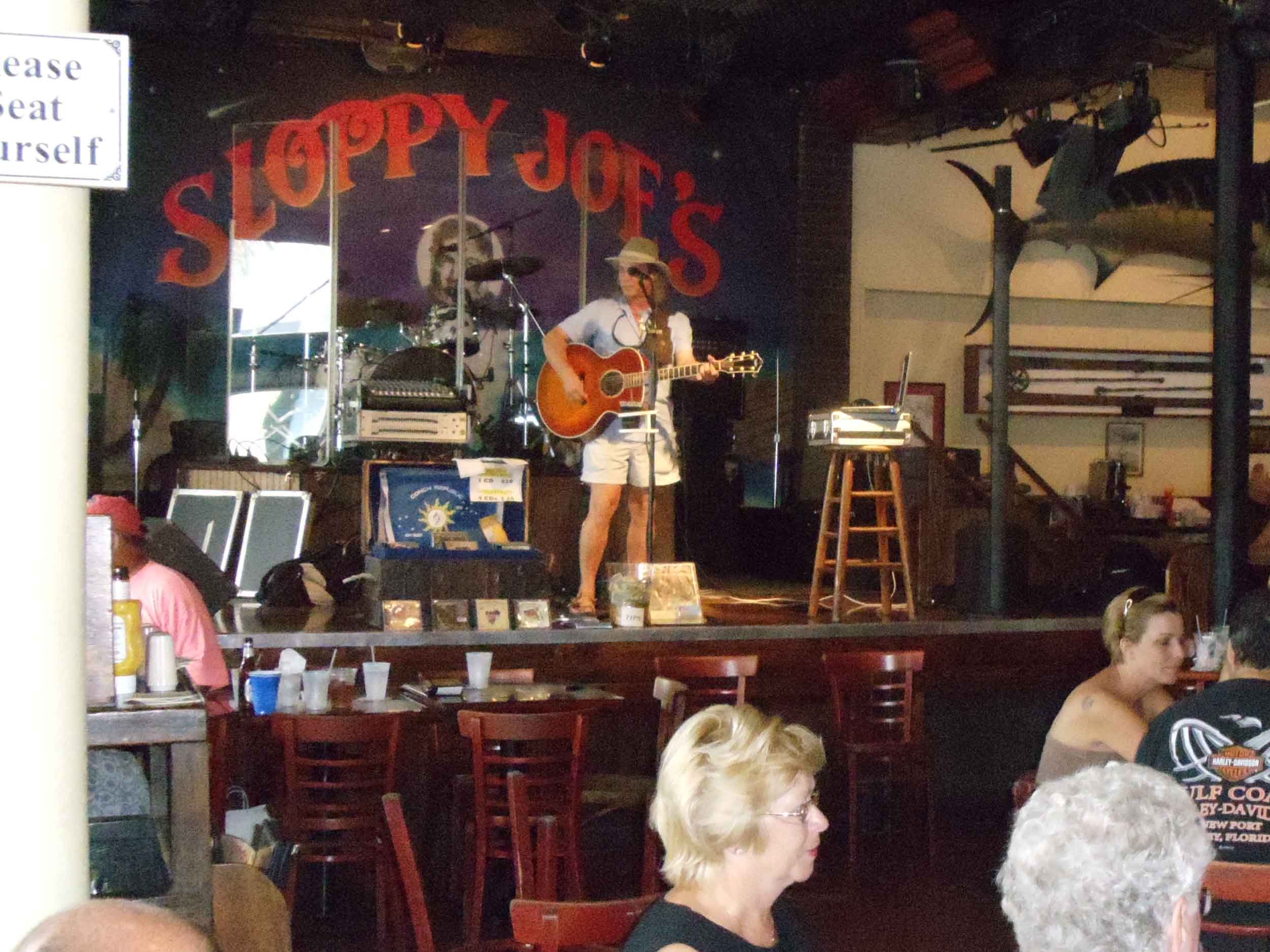 Sloppy Joe's Stage Area