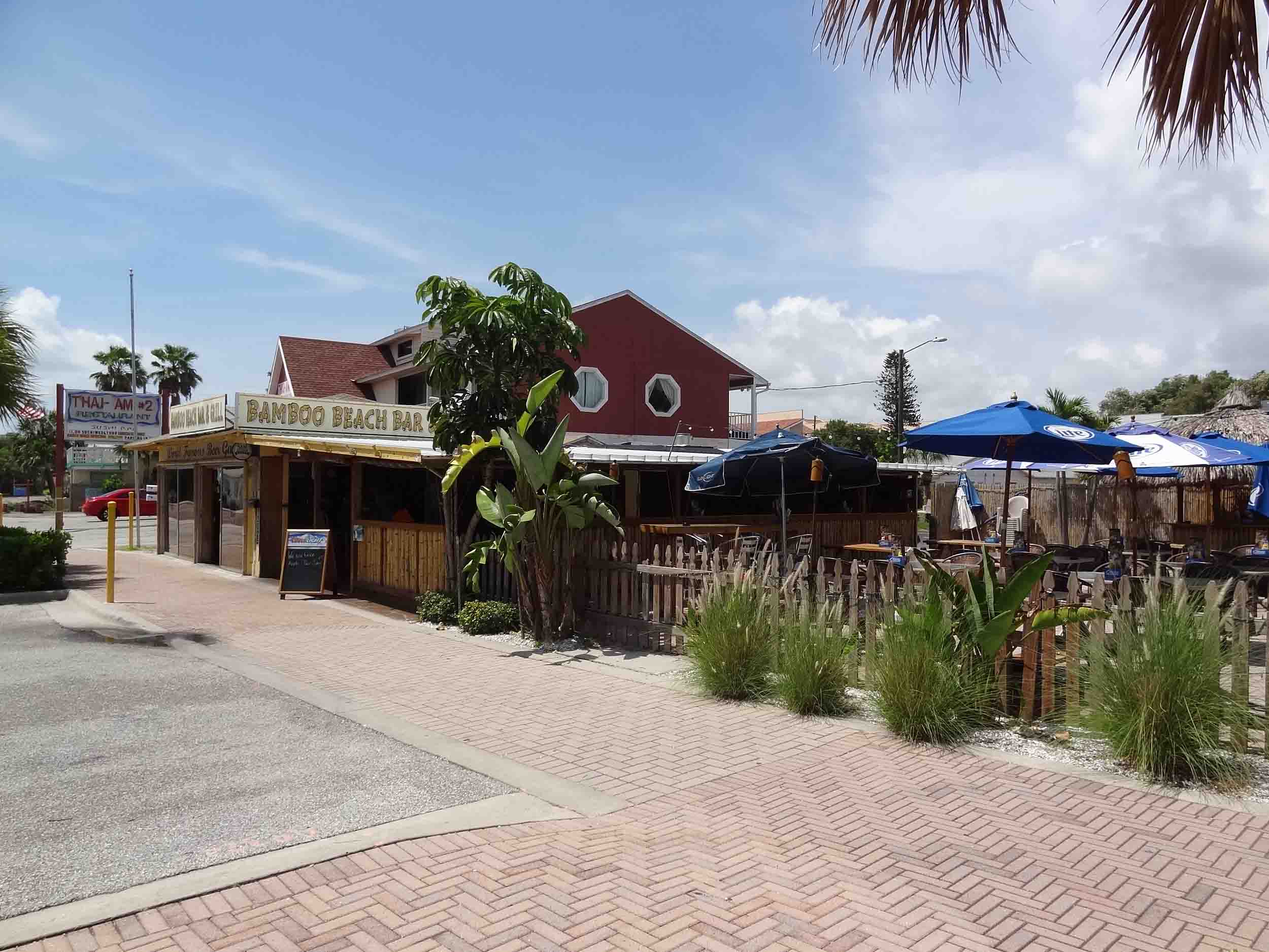 Bamboo Beach Bar Exterior