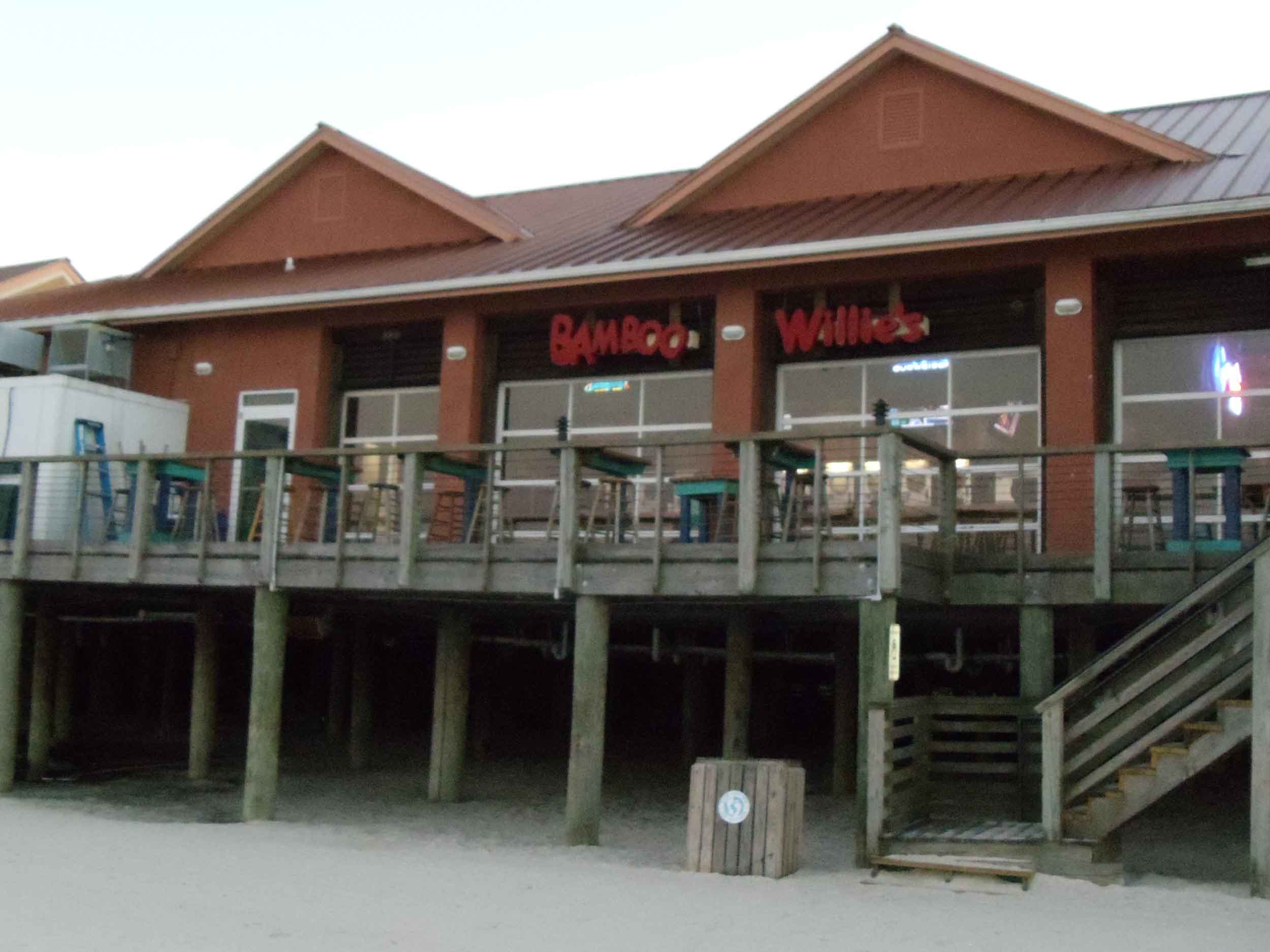 Bamboo Willie's Beachside Bar Beachfront
