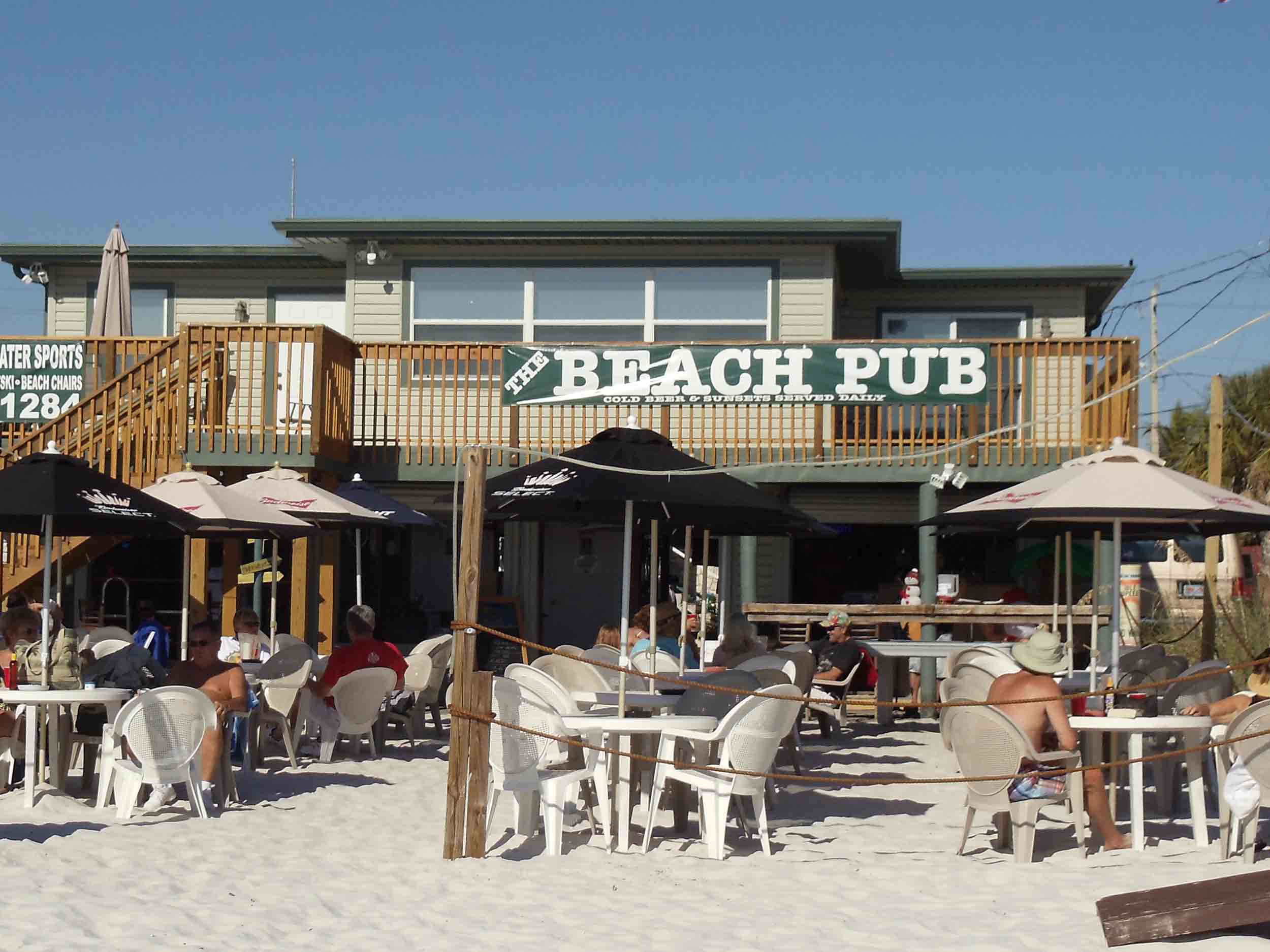 The Beach Pub Entrance