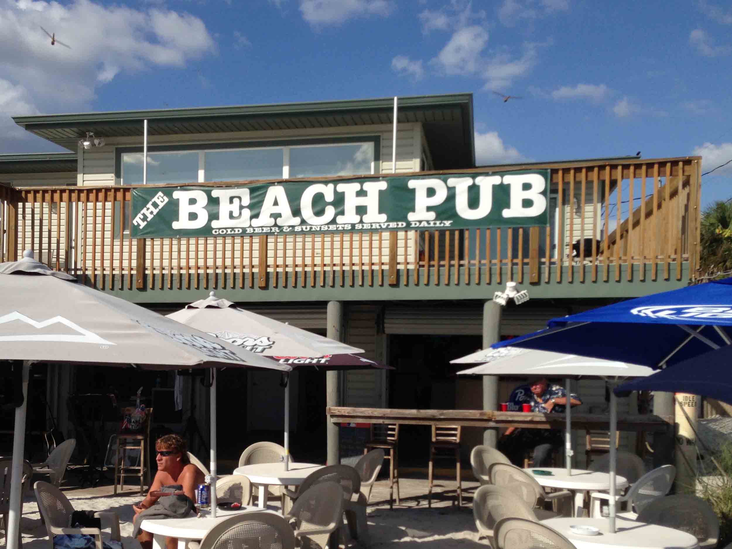 The Beach Pub Exterior