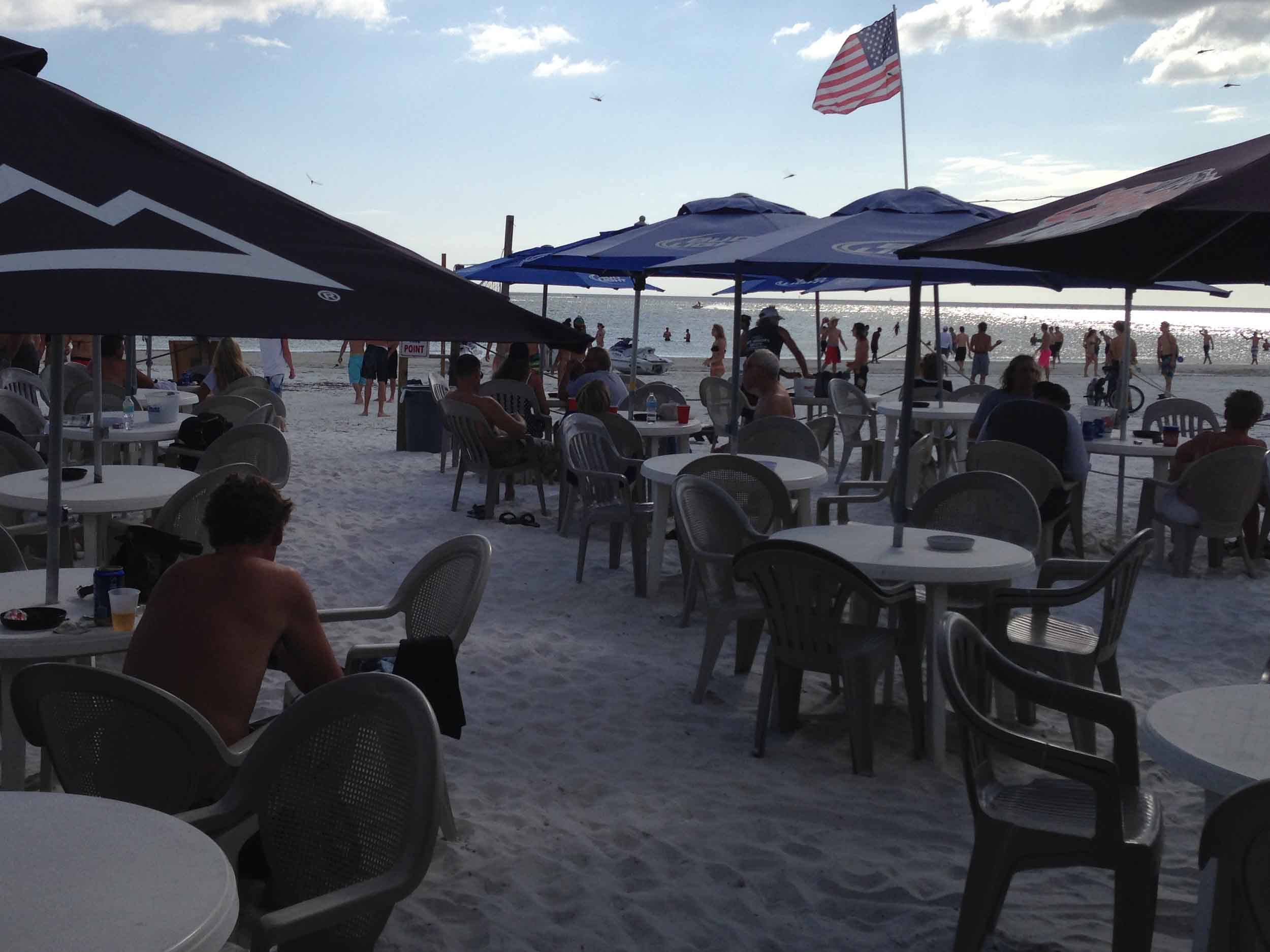 The Beach Pub Tables