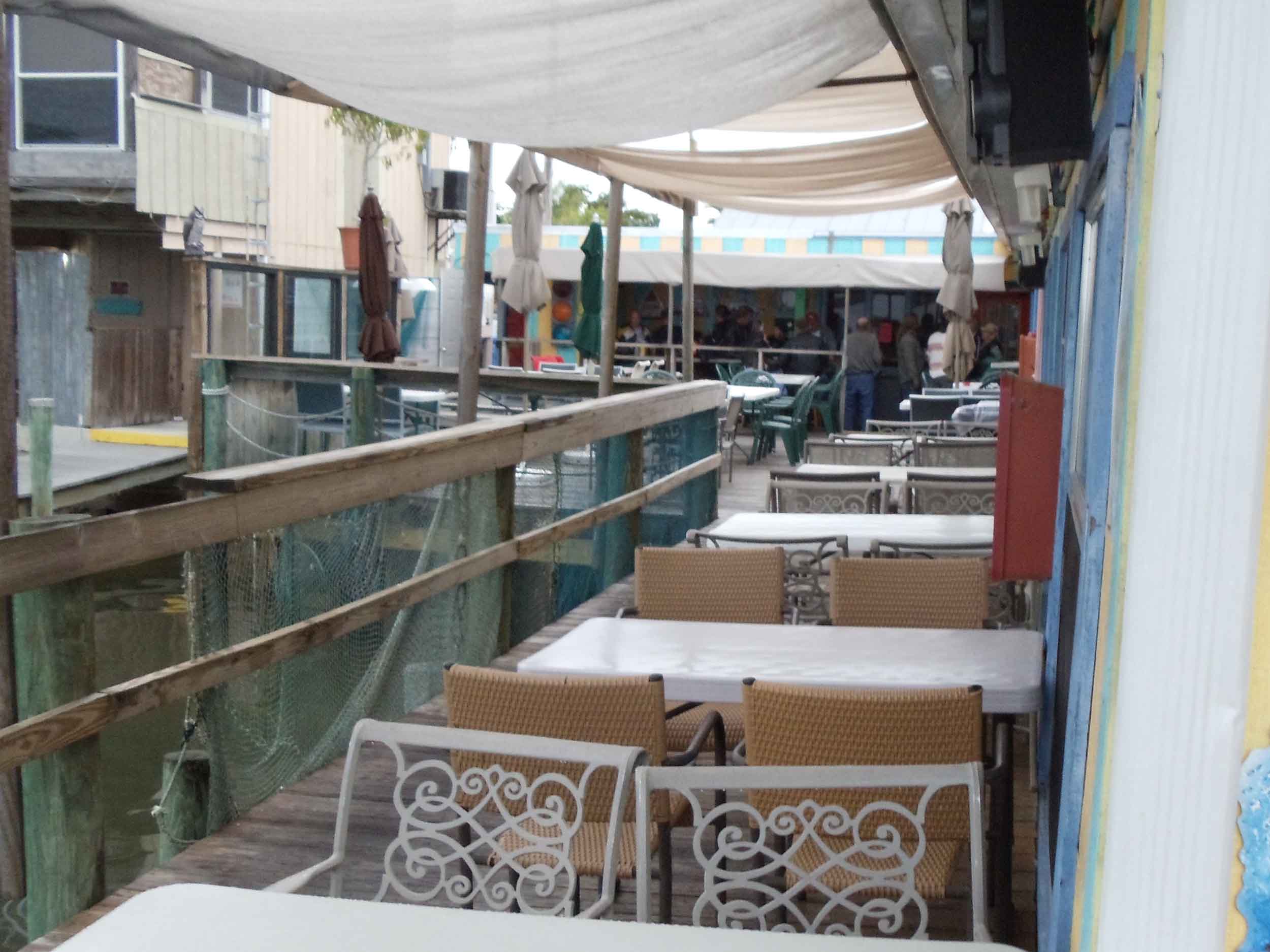 Bert's Bar and Grill Patio