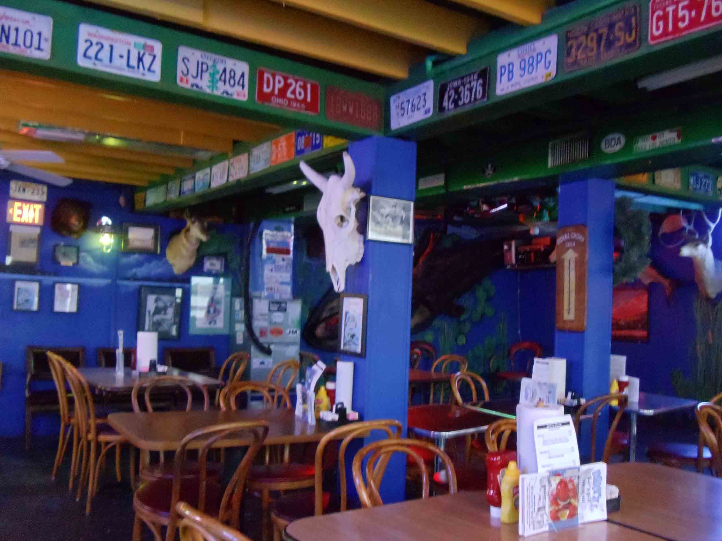 Bert's Bar and Grill Interior