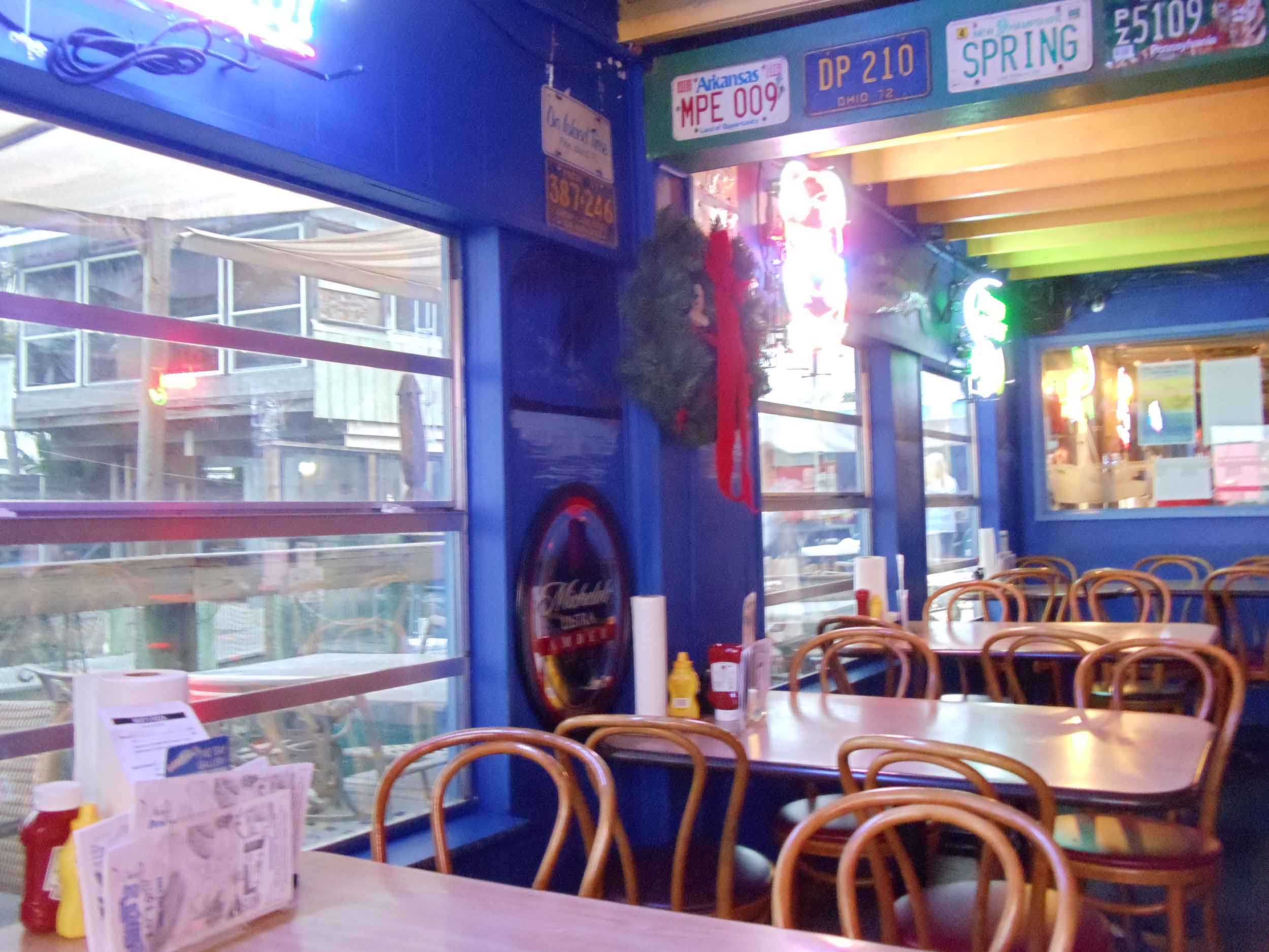 Bert's Bar and Grill Interior