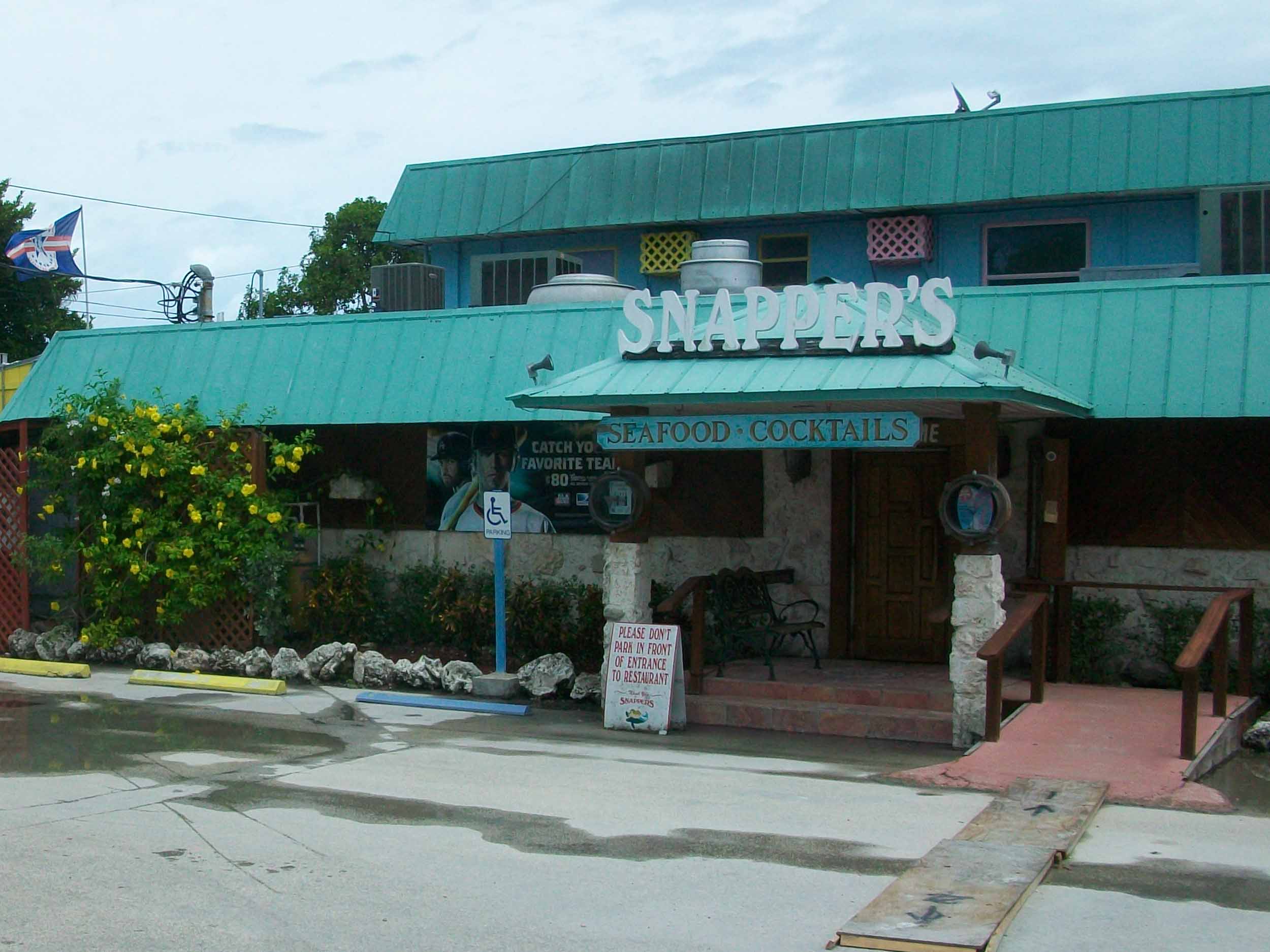 Snapper's Waterfront Restaurant Exterior