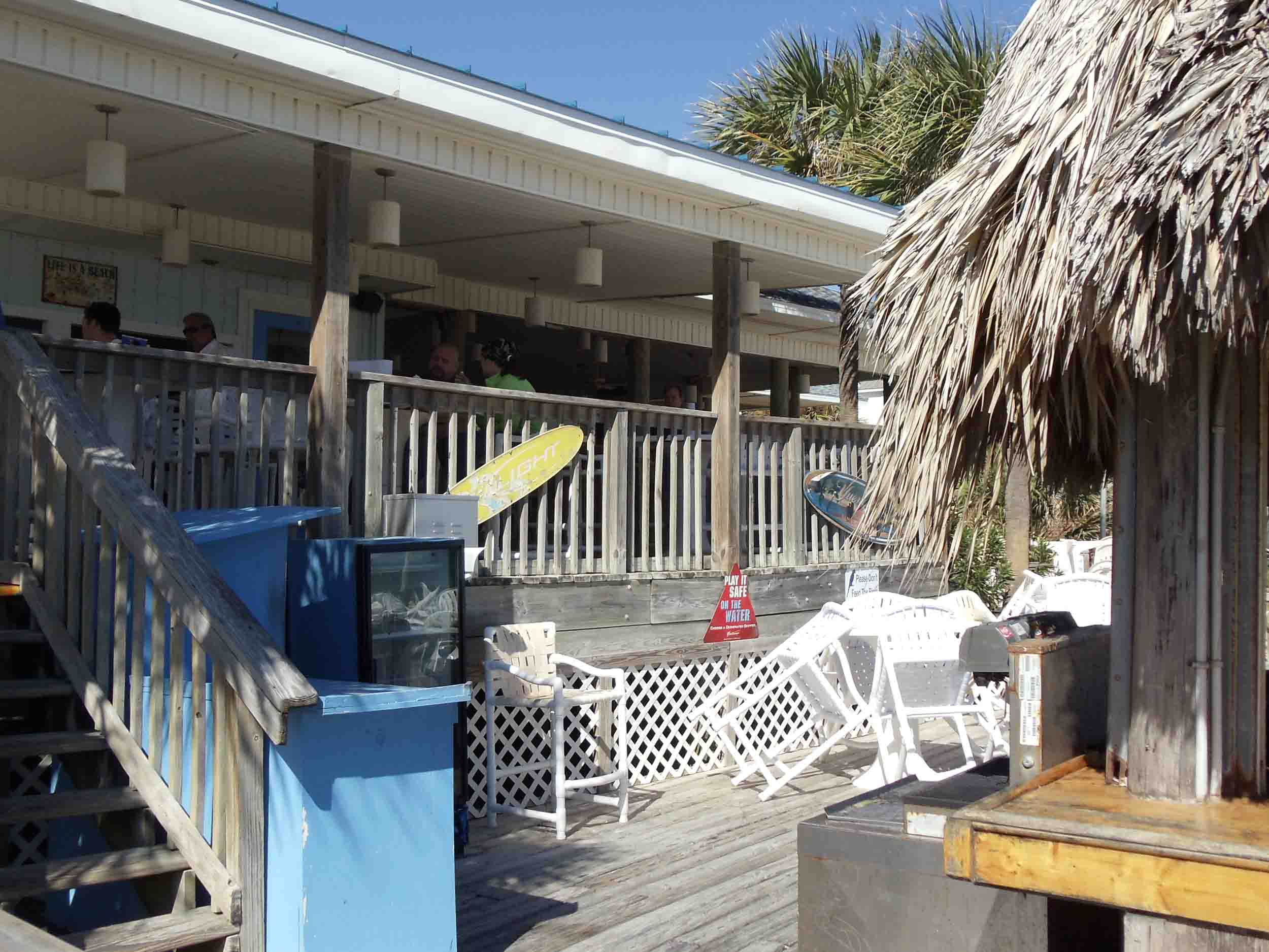 The Blue Parrot Oceanfront Cafe Patio