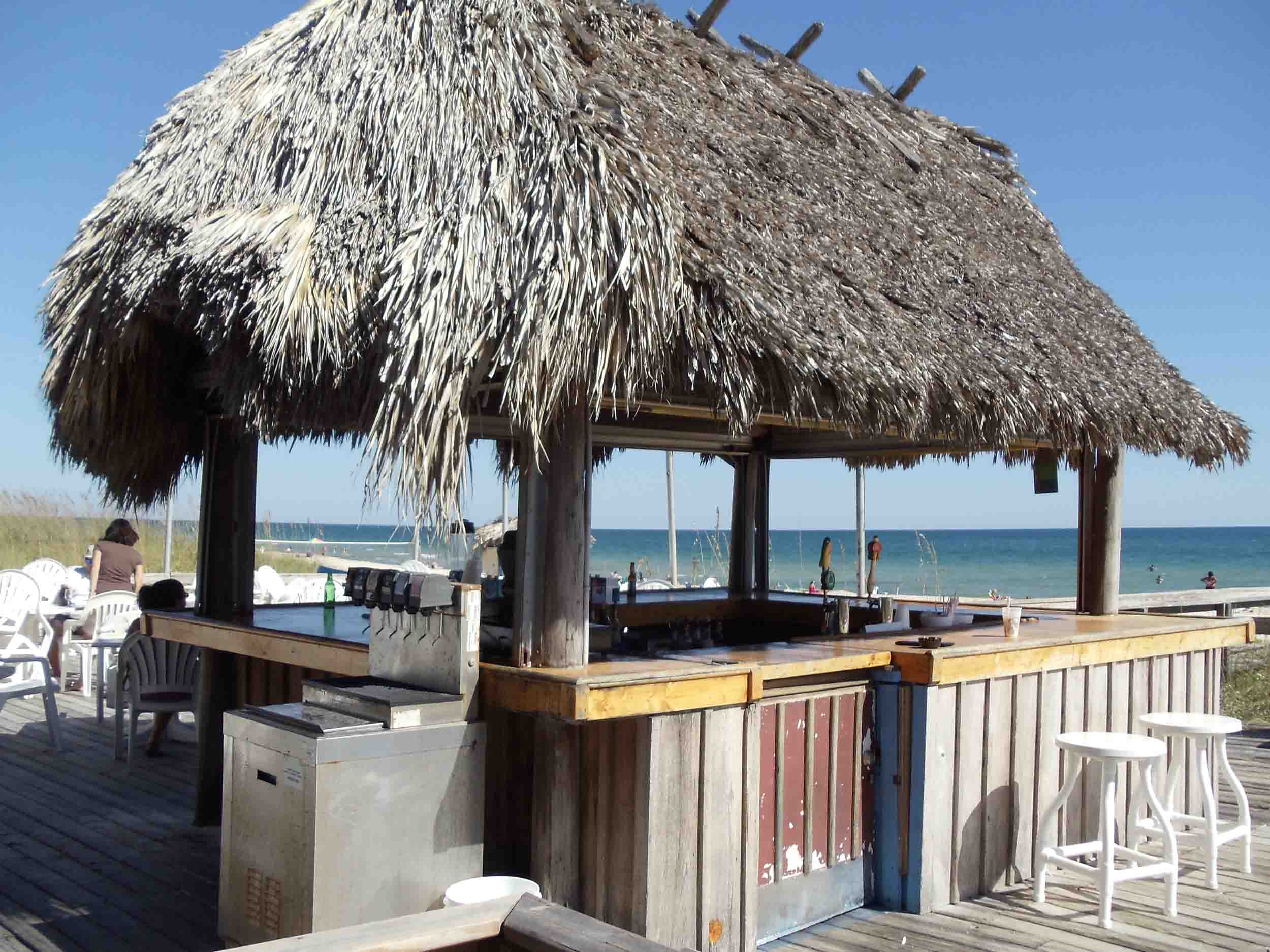 The Blue Parrot Oceanfront Cafe Tiki Bar