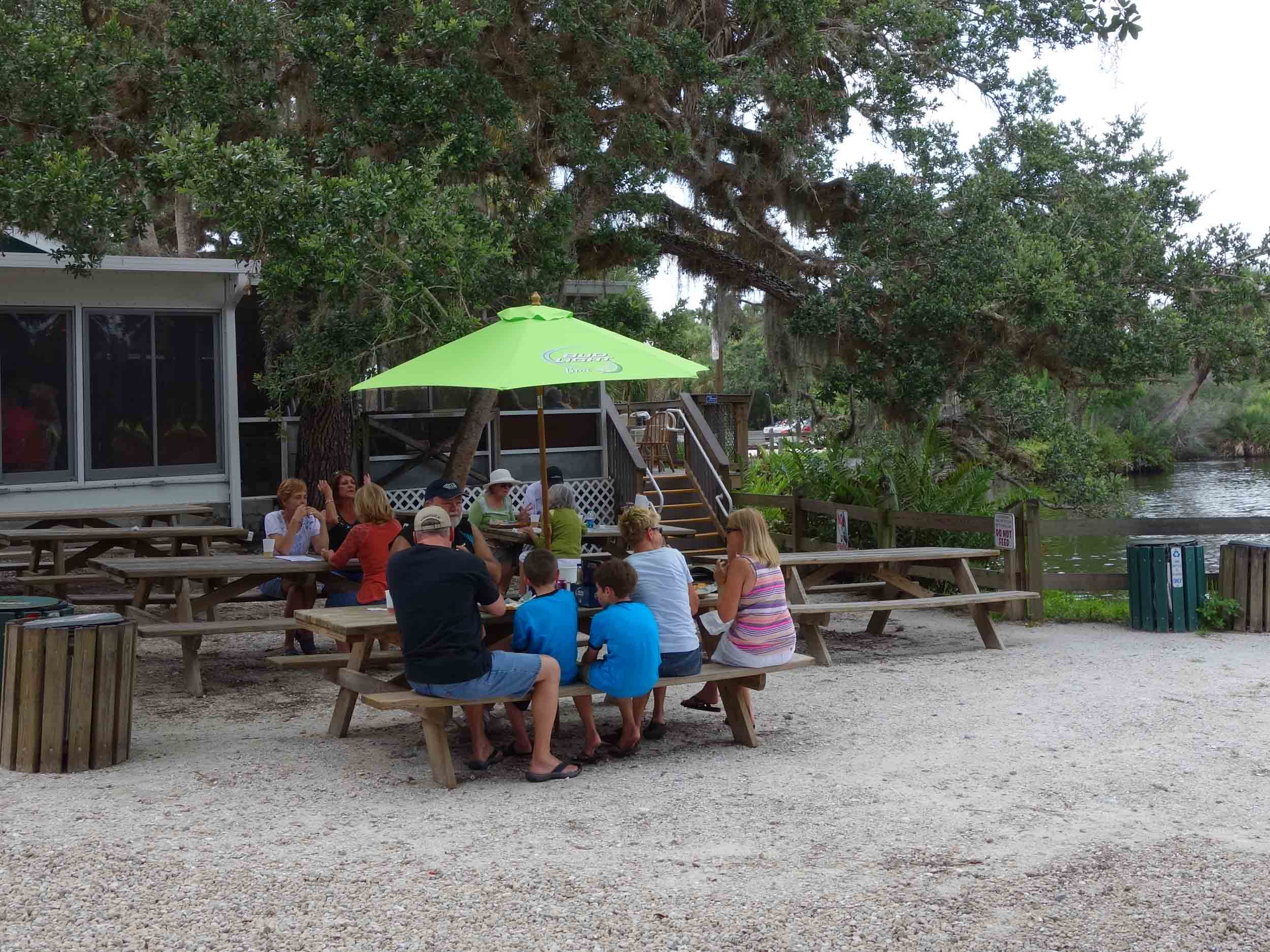 Snook Haven Dining Area