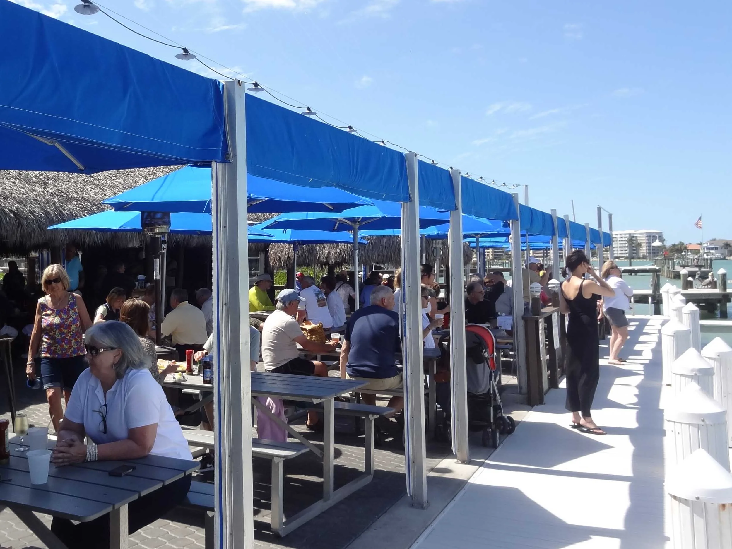 Snook Inn Seating Area