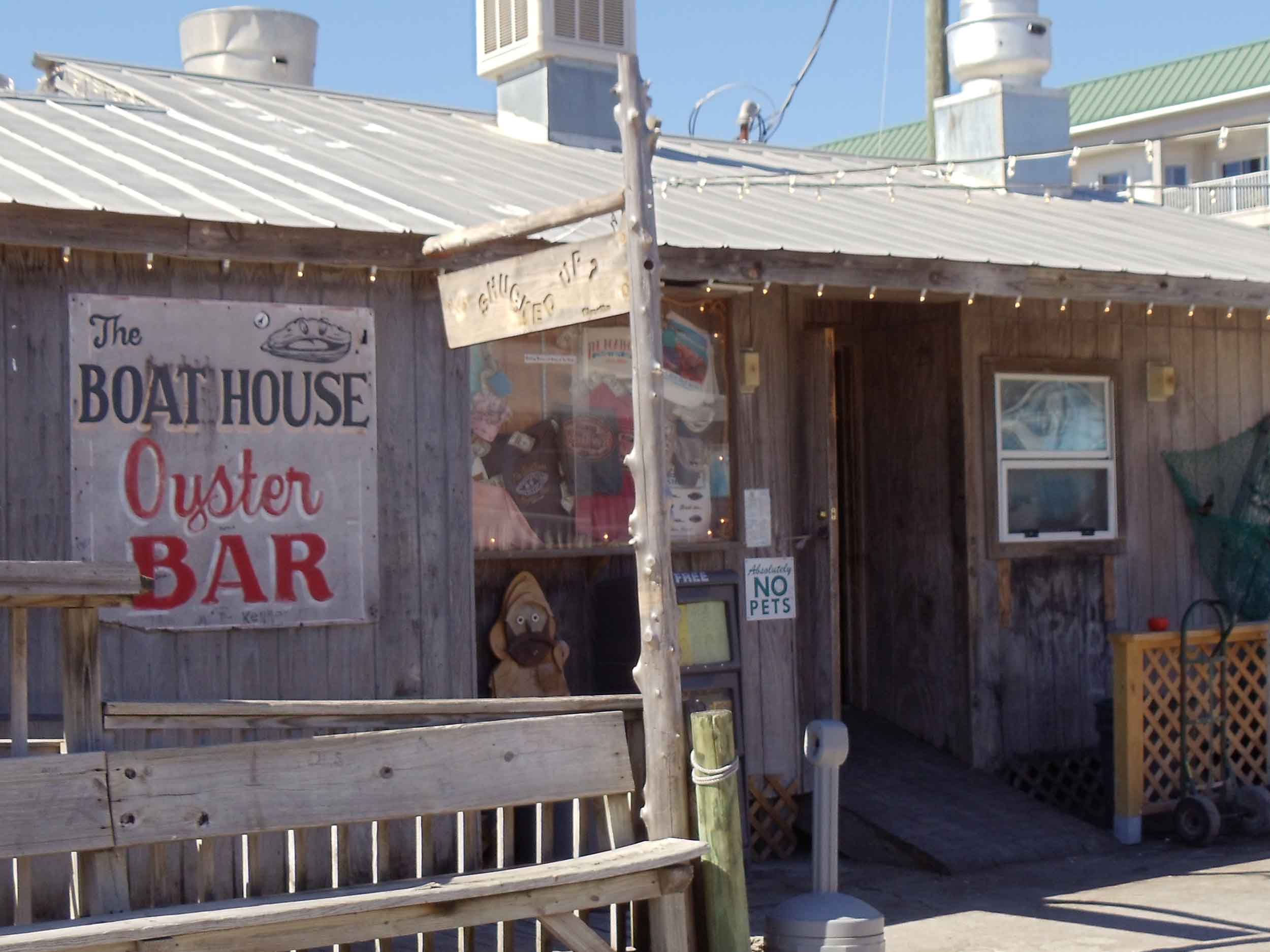 Boathouse Oyster Bar Entrance