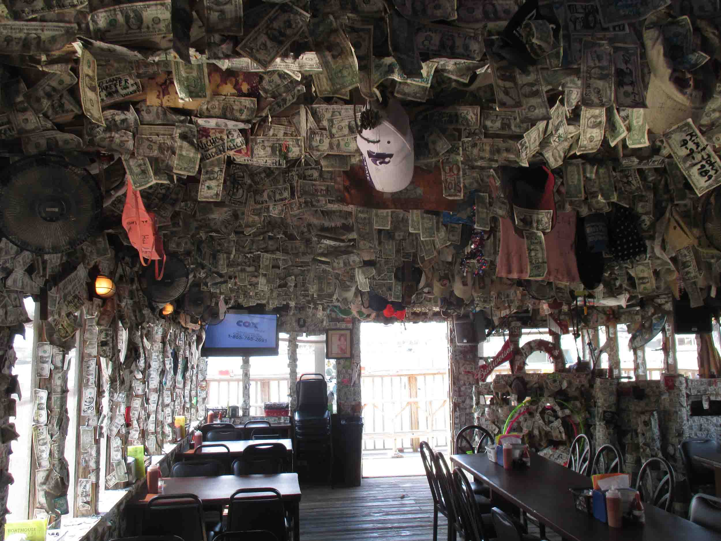 Boathouse Oyster Bar Interior